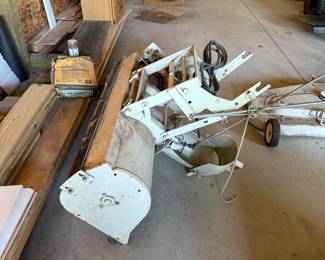 This is the show blower attachment for the Cub Cadet.