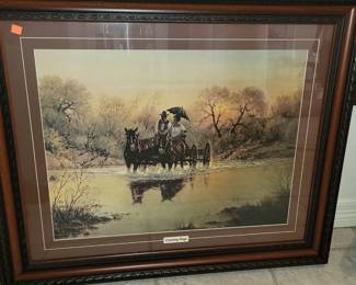 G. Harvey framed print
