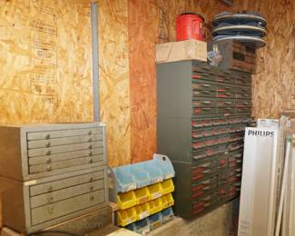 Metal storage cabinets