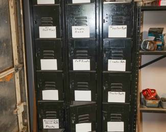 Metal lockers