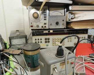 Vintage HP and other test equipment