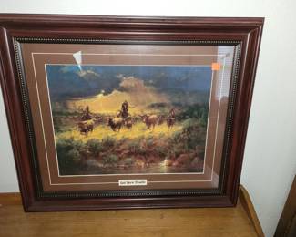 G. Harvey framed print