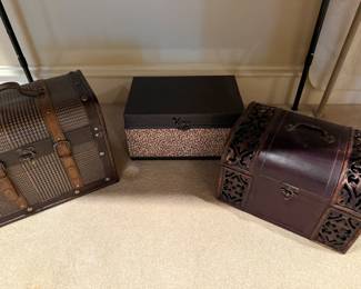 Storage trunks , storage boxes