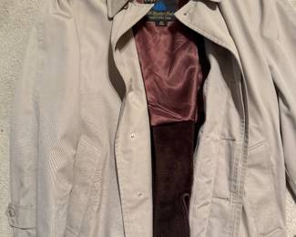 Men’s trench coat