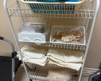 Metal rolling cart