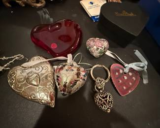 Brighton key chain, heart decor