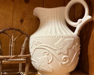 Misc white pitchers