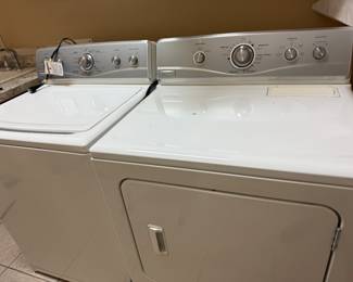 Maytag washer and dryer