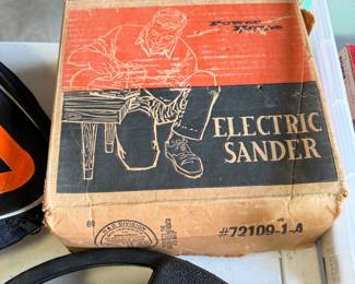 Vintage electric sander