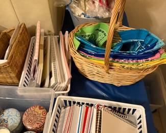 Bandanas , fabric , cards