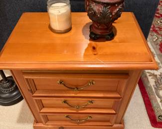 Pine end tables / night stands