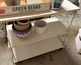 Three drawer cart