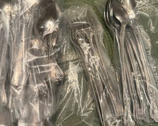 Iced tea spoons and flatware