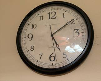 Large round wall clock