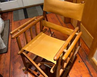 Vintage Totally Unique Chair.
It Rocks And Folds Up.
$250