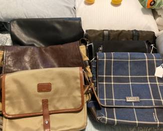 Coach & other designer men’s bags