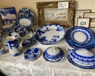 Additional Antique Flow Blue