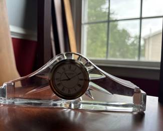 Waterford Crystal Quartz Clock 