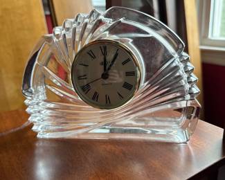 Mikasa Crystal Clock 