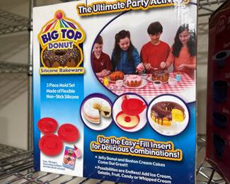 Big top Donut silicone bakeware