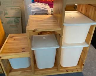 IKEA TROFAST storage combination with boxes 