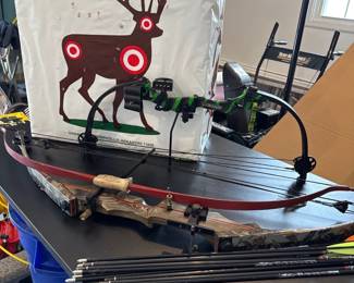 Crossbow and Target