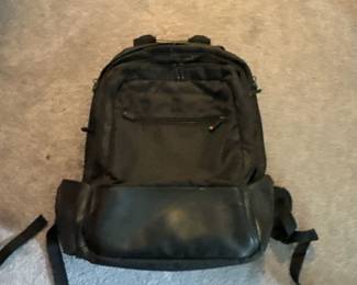 black laptop backpack 