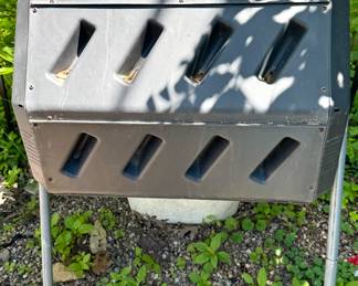 $50; rotating compost bin