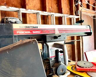 $350; Craftsman radial and table saw
