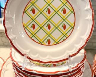 $250; 39 pc set of HaengNam Stoneware china (8 dinner plates, salad plates, bowls, saucers, only 7 cups)