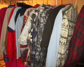 Tons of men's vintage clothing including US Marines Military