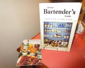 Lots of vintage bar ware