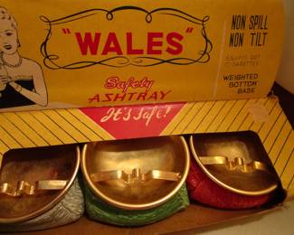 Vintage new old stock ash trays