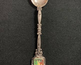 Sterling collector spoon.