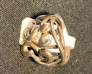 Vintage sterling ring.