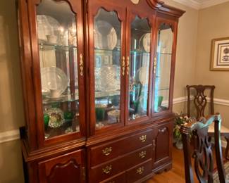 Thomasville China cabinet available for presell. $450