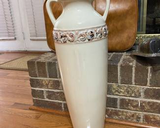 Tall vase.
