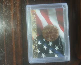 One dollar gold coin