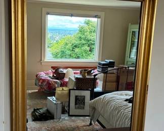 Gold Framed Mirror