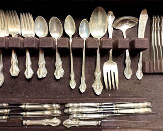 National Sterling Princess Elizabeth Flatware Set