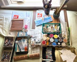 Watercolor Paints And More Art Supplies