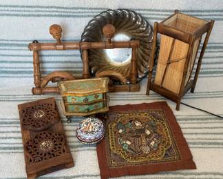 Bamboo Wall Hooks, Indian Embroidery And More