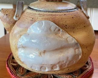 Hand Built Ceramic Tea Pot
