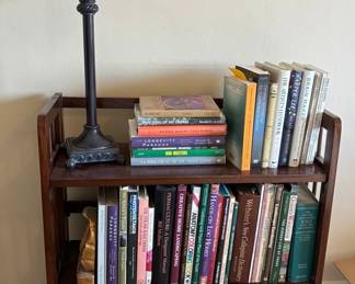 Books And Folding Bookcase