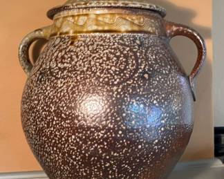 Mark Hewitt Pottery Covered Urn