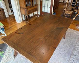 Farmhouse Style Wood Table