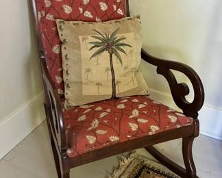 Solid Wood Rocking Chair