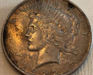 1922 Peace Dollar