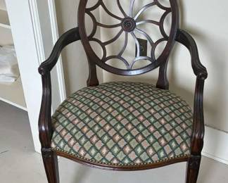 Tarkington Briarwood Chair And Luggage Rack