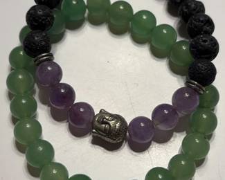 Bracelets Jadeite Amethyst Bead